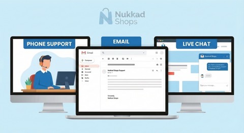 NukkadShops customer support